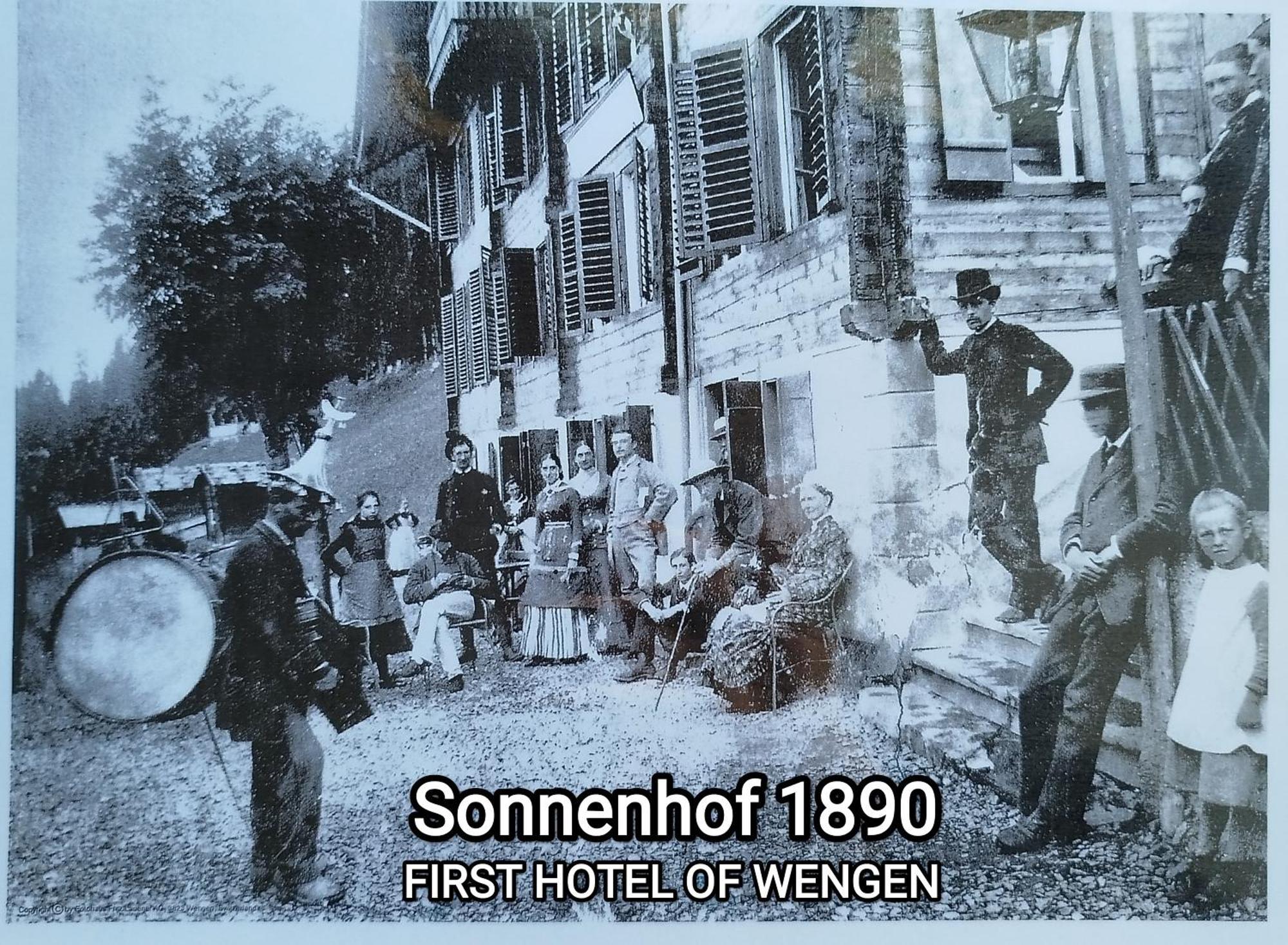 Sonnenhof Wengen - First Hotel Of Wengen Eksteriør bilde